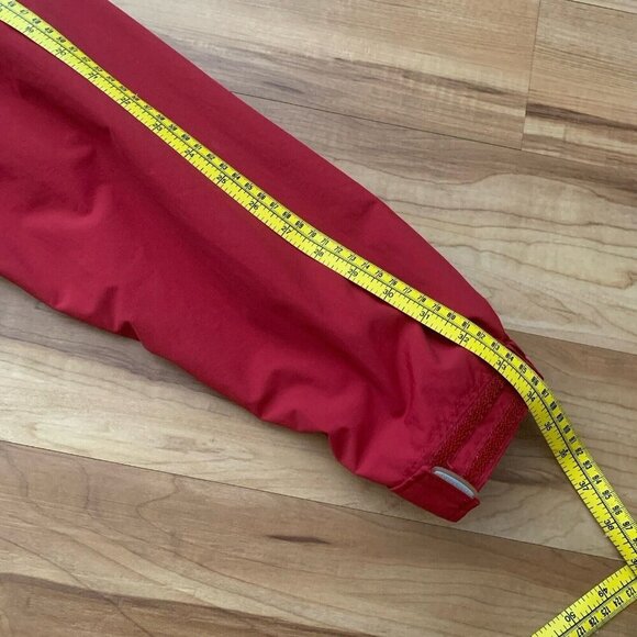 L.L. Bean Jacket Windbreaker Packable Hood Lightweight XL Tall Red - Picture 7 of 16